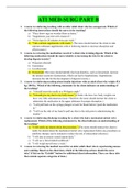ATI MED-SURG PART B &lpar;90 Q&A&rpar; &lpar;LATEST- 2020&rpar;&vert;VERIFIED&comma; 100&percnt; CORRECT