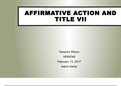1-HRM 546 Week 2 Affirmative Action and Title VII.pptx, University of Phoenix