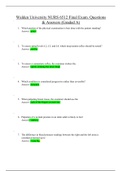 NURS 6512 Final Exam 3 Questions & Answers &lpar;All Correct&rpar;&period;