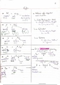 IGCSE Physics Complete Mechanics Rules by an A* Student