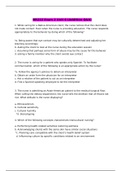 NR 222 Exam 2 Unit 6 (Addition Q&A) / NR222 Exam 2 Unit 6 (Addition Q&A)(Latest): Chamberlain College Of Nursing(Verified answers, download to score A)