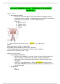 GU- MALE GENITO-URINARY PROBLEMS REVIEW SHEET MEDSURG 2 (LATEST 2020)|100% SATISFACTIONS GUARANTEED