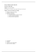 NR 341 Week 3 Exam One Study Guide (Chapters 1, 2, 3, 4, 5, 9, 10, 14){GRADED A}