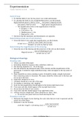 IB HL BIOLOGY Full Curriculum Notes