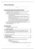 PBL 200 Module 3 Exam notes