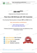 Cisco Advanced Enterprise Networks Architecture Specialization 500-490 Practice Test, 500-490 Exam Dumps 2020 Update