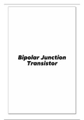 Bipolar Junction Transistor 