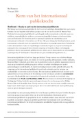 Samenvatting Kern van het internationaal publiekrecht