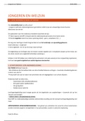 Samenvatting Jongeren en Welzijn 