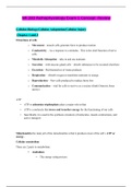 NR 283 Exam 1 Concept Review / NR283 Pathophysiology Exam 1 Study Guide (NEWEST 2020): Pathophysiology : Chamberlain College of Nursing(Verified,Download to score A) 