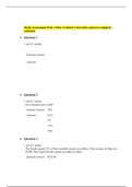  UNIV 104&vert;Math Assessment Part 1 Part 2 Liberty University answers complete solutions&period;