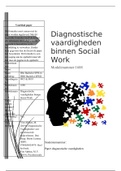 Diagnostische vaardigheden binnen Social Work 7,8 + Beoordeling 2020