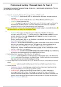 Rasmussen College - PN 2 Concept Guide-Exam 3