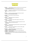 NR 507 Complete Week 2 Quiz 2020/NR 507 Advanced Pathophysiology