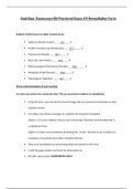 RN Nutrition Proctored Exam ATI Remediation Form