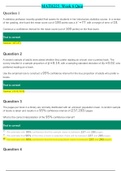 MATH 225N Week 6 Quiz  (25 Q/A)/ MATH225 Week 6 Assignment (Latest, 2020): Chamberlain College of Nursing| 100 % VERIFIED ANSWERS, GRADE A