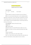 WEEK 10 ASSIGNMENT&colon; SPECIAL EXAMINATIONS&mdash;BREAST&comma; GENITAL&comma; PROSTATE&comma; AND RECTAL&sol;GENITALIA ASSESSMENT