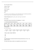 Grand Canyon University: PSY 520 Topic 7 ExerciseChapter 19 and 20, (Version-2), Verified Answers