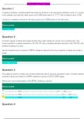 MATH 225N Week 6 Quiz / MATH225 Week 6 Assignment (NEW 2020) : Chamberlain College of Nursing (Latest complete solution, Already Graded A) 