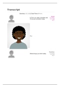 Shadow Health Comprehensive Assessment of Tina&comma; Complete Transcript Latest Summer 2020&sol;2021&period;