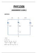 PHY1506 assignment 4 semester 2 2020
