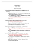 NU 793 Written Assignment #10 Principles of Epidemiology MILLIKIN UNIVERSITY School of Nursing