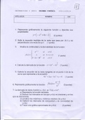 Examen Resuelto de Matemáticas I. 3 de noviembre 2015. Economía