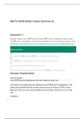 MATH 225N Week 4 Quiz (Version 2){GRADED A}latest 2022