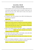 Intro to Ethics &ndash; PHIL 200 Chapter 1 Milestone &lpar;SOPHIA&rpar;