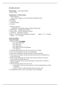 ATI Pharmacology_Notes, Study guide