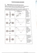 Matric Physics Electrodynamics Notes