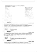 NURS 6630 Final Exam &lpar;2020&comma; 4 Versions&rpar;&colon; Psychopharmacologic Approaches to Treatment of Psychopathology&colon; Walden University Consists of 150 Questions with Correct Answers 