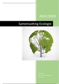 Samenvatting Ecologie - H 21, 24, 54, 55 & 56 (Biology a global approach, Campbell 11e editie) 