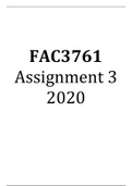 FAC3761 ASSIGNMENT 3 FOR 2020