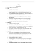 NR 222 Unit-6 Notes, Study Guides (Latest Version): Health and Wellness: Chamberlain University