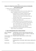 NR 222 Unit-7 Notes, Study Guides (Latest Version): Health and Wellness: Chamberlain University