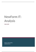 NEW FORM IT CASE ANALYSIS