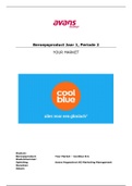 Beroepsproduct Your Market - Marketing Management - Commerciële Economie - Externe Analyse (Meso&Macro) Coolblue