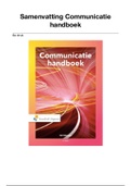 Samenvatting Inleiding in communicatie | Hoofdstuk 1 ™ 16