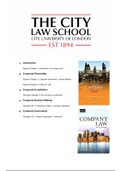 LLB Company Law First Class Notes