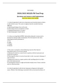 2020/2021 NCLEX-PN Test Prep Questions and Answers with Explanations PRACTICE EXAM 5[TEST MODE]
