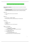Chamberlain NR 293 Exam 2 Study Guide/ NR293 Exam 2 Study Guide (Latest 2020): CHAMBERLAIN COLLEGE OF NURSING