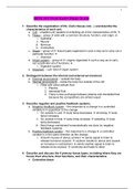 BIOS 242 Final Exam Guide / BIOS242 Final Exam Guide (Version 4,NEWEST 2020): Microbiology : Chamberlain College Of Nursing (Verified,Download to score A) 