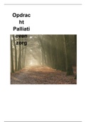 Palliatieven zorg opdracht