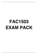 FAC1503 EXAMPACK