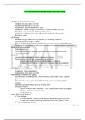 NSG5003 Final Study Guide/ NSG 5003 Final Study Guide: Advanced Pathophysiology : South University (Latest 2020)
