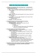 BIOS 242 Microbiology Final Exam Study Guide / BIOS242 Microbiology Final Exam Study Guide(V4,LATEST 2020): Chamberlain College of Nursing (Updated Complete Guide, Download to Score A)