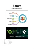 VWO 5 Enigma Online Informatica SCRUM Software Engineering verslag uitwerkingen