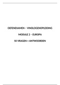 Oefenexamens (8 stuks) module Europa vinologenopleiding