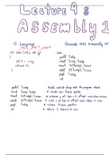 Assembly 1: Get to know Assembly